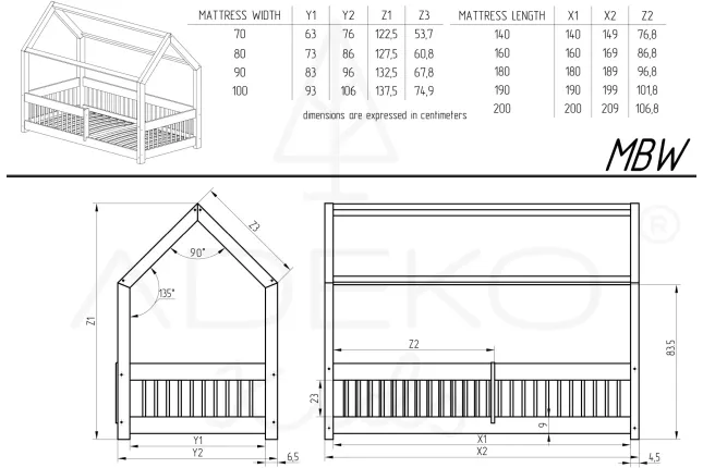 Cabin bed MBW