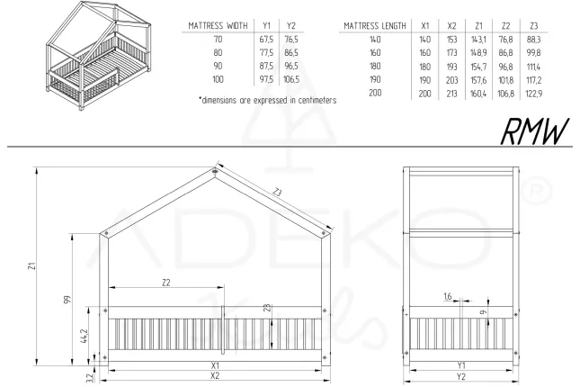 Cabin bed RMW