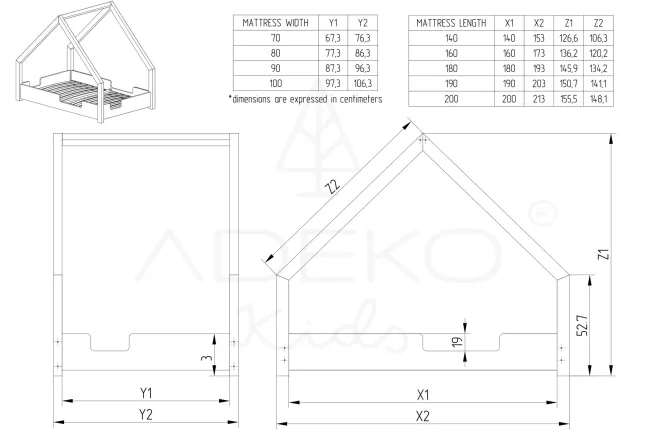 Cabin bed Loca C