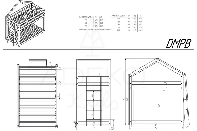 Bunk bed DMPB