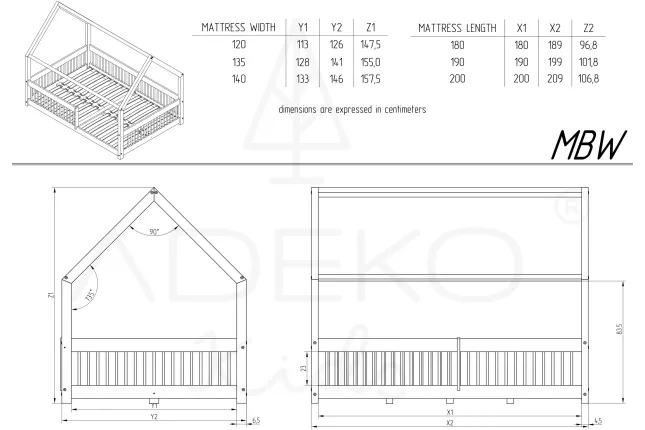 Cabin bed MBW