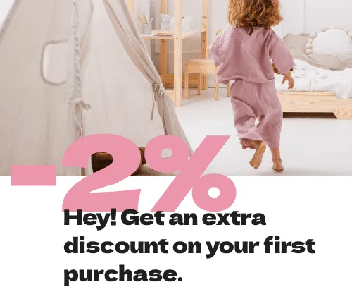 Get an extra 2% discount on your first purchase